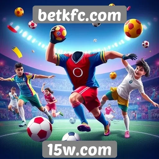 Variedade de jogos disponíveis no betkfc.com